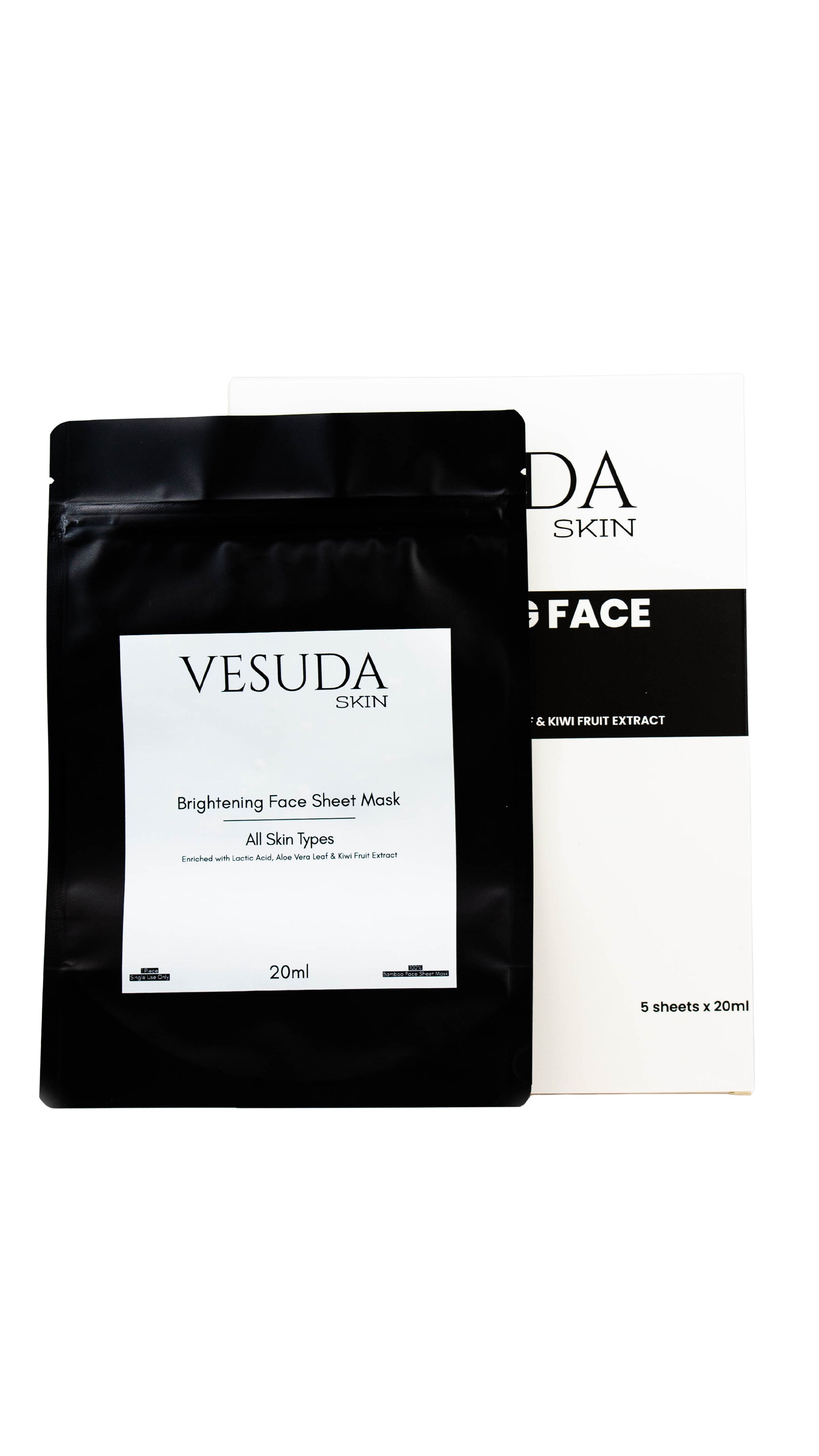 Vesuda Skin Brightening Sheet Mask 20g