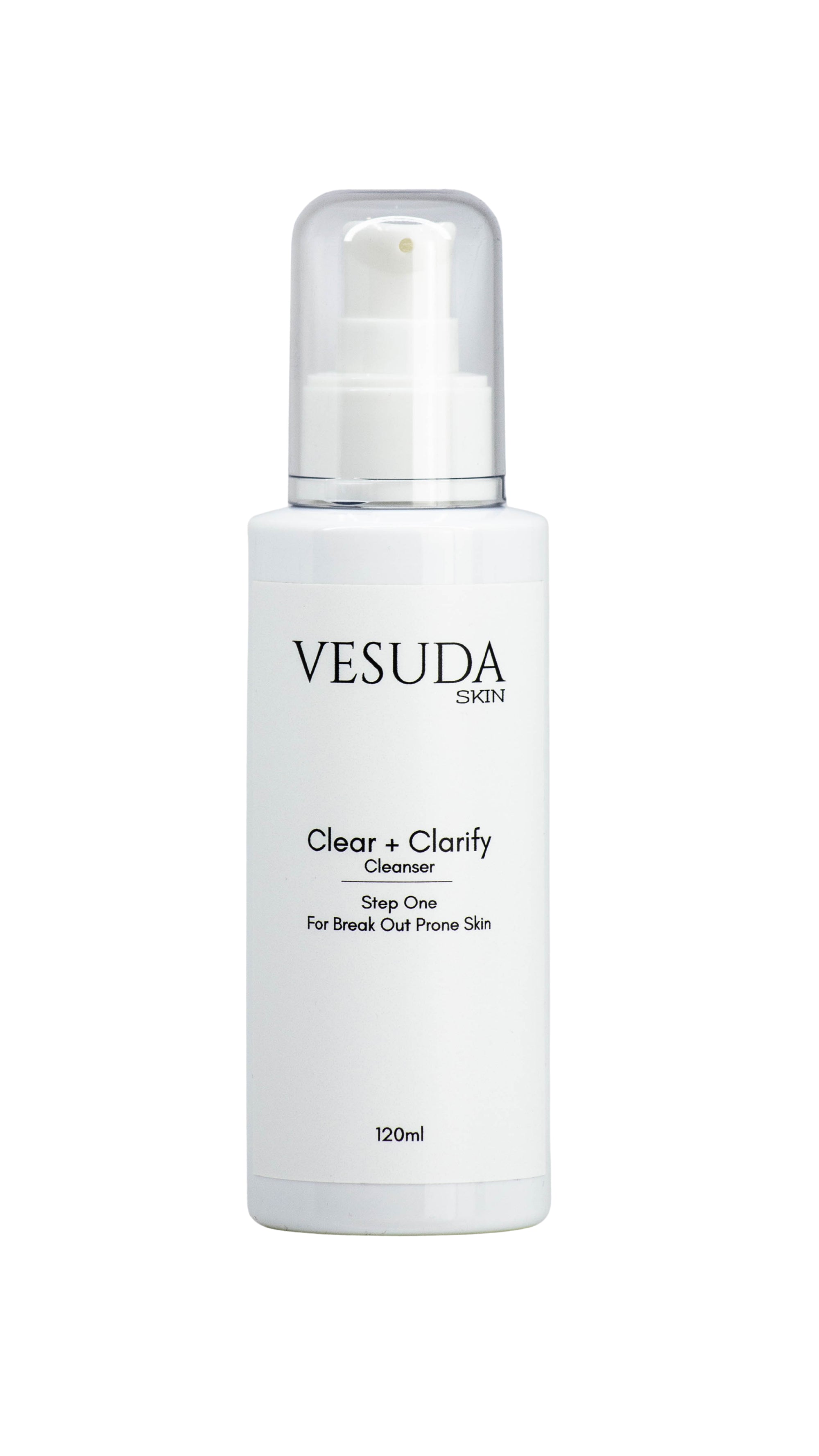 Vesuda Skin Clear + Clarify Cleanser 120ml