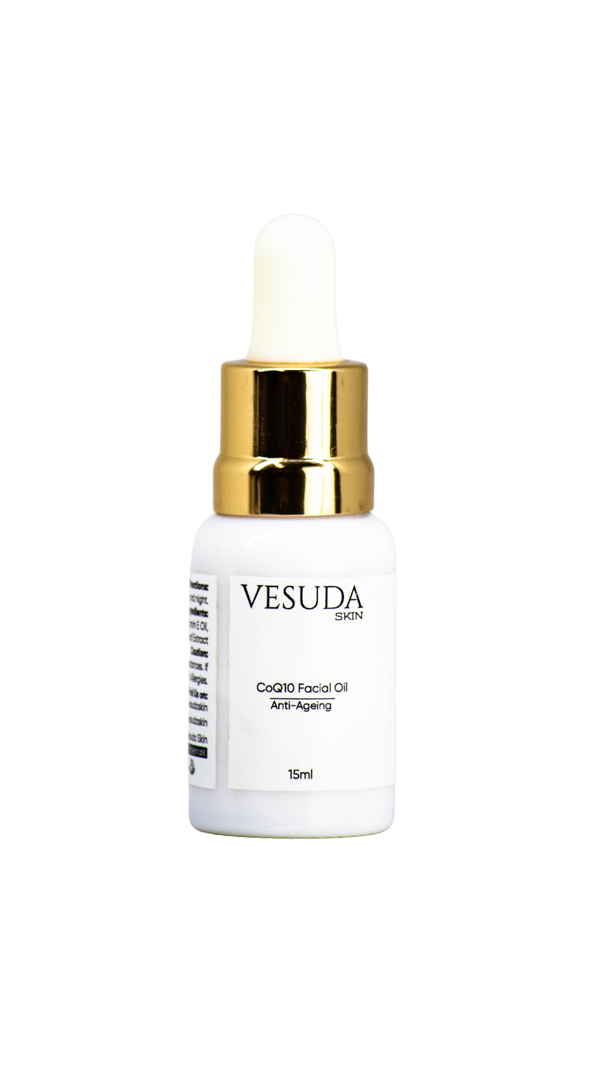 Vesuda Skin CoQ10 Facial Oil - 15ml or 30ml